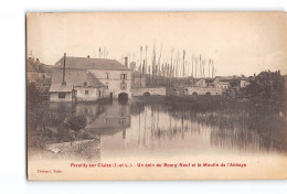 PREUILLY SUR CLAISE - Un Coin Du Bourg Neuf Et Le Moulin De L'Abbaye - Très Bon état - Andere & Zonder Classificatie