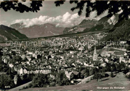 12633227 Chur GR Panorama Blick Gegen Die Herrschaft Alpen Chur - Altri & Non Classificati