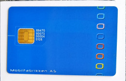 Mobilfabrikken AS 2004/2005  Gsm Original Chip Sim Card - Sammlungen