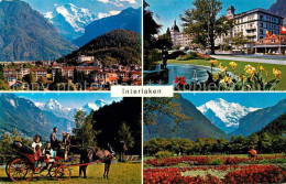 12614757 Interlaken BE Teilansichten Pferdekutsche Park Interlaken - Altri & Non Classificati