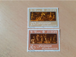 TIMBRES   LIECHTENSTEIN   ANNEE   1985   N  807  /  808   NEUFS   LUXE** - Neufs