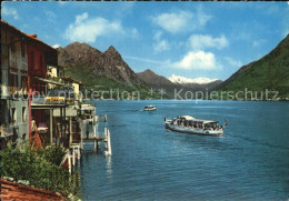 12605737 Gandria Lago Di Lugano Schiff Gandria - Sonstige & Ohne Zuordnung