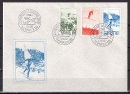 Norway 1980 Olympic Games  Commemorative Cover - Invierno 1980: Lake Placid