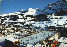 12600527 Adelboden Curling Eisbahn Bonderspitz Nuenihorn Wintersportplatz Berner - Altri & Non Classificati