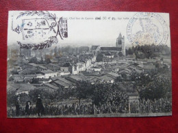 F23 - Train Postal Semi-permanent Et Cachet Special "Honneur Et Dévouement" Sur CPA De Chavanges (Aube) - 1915 - Guerre 1914-18