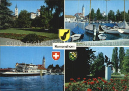 12593307 Romanshorn Bodensee Kirche Faehrschiff Denkmal Bootshafen Romanshorn - Autres & Non Classés