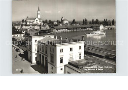 12590167 Romanshorn Bodensee Mit Bahnhof Und Hafen Romanshorn Bodensee - Autres & Non Classés