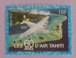 POLYNESIE FRANCAISE  YT 1176 NEUF**MNH "LES 60 ANS D'AIR HAITI" ANNÉE 2018 - Ongebruikt