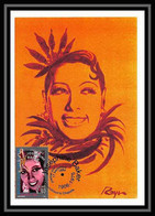 4805b/ Carte Maximum (card) France N°2899 Josephine Baker Personnages Célèbres 1994 édition Cef Fdc - 1990-1999