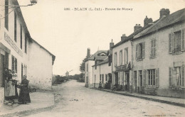 Blain * Route De Nozay * Menuiserie Ebénesterie ( Bois ) * ROLLAND Charron * Moulin à Vent Molen * éditeur Vassellier - Blain