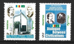 PAKISTAN. N°1185-6 De 2005. Dialogue Entre Les Civilisations. - Emisiones Comunes