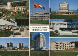 12588337 Frauenfeld Teilansichten Kantonsspital Flaggen Frauenfeld - Autres & Non Classés