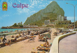 AK 211638 SPAIN - Calpe - Playa De La Fosa Y Penon De Ifach - Sonstige & Ohne Zuordnung