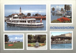12587577 Romanshorn Bodensee Faehrschiff Soldatendenkmal Park Hafen Romanshorn - Other & Unclassified