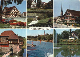 12587537 Amriswil TG Ortsansichten Stadttor Schwimmbad Parkanlagen Amriswil - Autres & Non Classés