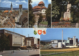 12587507 Frauenfeld Luftbild Bahnhof Schloss  Frauenfeld - Sonstige & Ohne Zuordnung