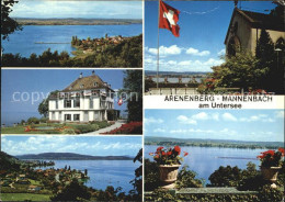 12587077 Arenenberg Napoleon Museum Schloss Schweizer Flagge Untersee Bodensee  - Other & Unclassified