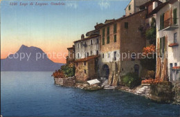 12586497 Gandria Lago Di Lugano Haeuserpartie Am Luganersee Gandria - Andere & Zonder Classificatie