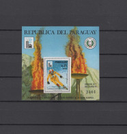 Paraguay 1979 Olympic Games Lake Placid S/s MNH - Invierno 1980: Lake Placid