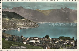 12586277 Cully VD Lac Leman Et Les Alpes Genfersee Alpen Cully - Sonstige & Ohne Zuordnung