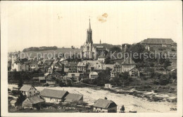 12586247 Chatel-St Denis Ortsansicht Mit Kirche Chatel-St Denis - Sonstige & Ohne Zuordnung