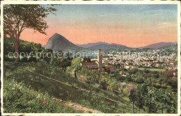 12585937 Lugano TI Panorama Lugano - Andere & Zonder Classificatie