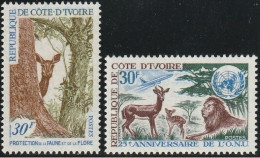 THEMATIC FAUNA AND FLORA PROTECTION:  WILD ANIMALS   -   COTE D'IVOIRE - Otros & Sin Clasificación