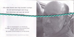 Geert Dewyn-Matton, Kortrijk 1959, Frasnes-Lez-Anvaing 2011. Stamlid Scouting Harelbeke, Foto - Décès