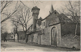 12. VILLENEUVE-D'AVEYRON. Le Boulevard. 5048 - Autres & Non Classés