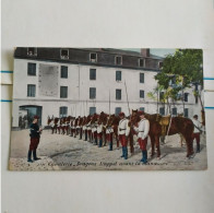 CPA De Cavalerie - Dragons - L'Appel Avant La Manœuvre - N°3751 - Carte Animée - Regimente