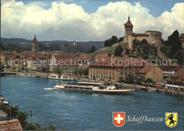 12578387 Schaffhausen Kanton Munot Rhein Schaffhausen Kanton - Altri & Non Classificati