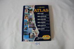 EL1 Ouvrage - Atlas De Belgique - Geocart - Mapas/Atlas