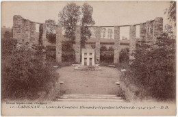 08. CARIGNAN. Centre Du Cimetière Allemand Créé Pendant La Guerre 1914-1918. 11 - Autres & Non Classés