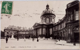 CPA  Circulée 1915, Paris - L'Institut De France  (43) - Andere Monumenten, Gebouwen