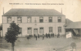 Vieillevigne * école Libre Garçons ( Hôpital Militaire Filial Pendant La Guerre ) + CACHET Au Dos * Enfants Villageois - Autres & Non Classés