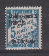 OCEANIE YT TAXE 1 Neuf - Timbres-taxe