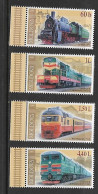 MOLDAVIE 2005 TRAINS YVERT N°438/441 NEUF MNH** - Eisenbahnen