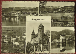 Rapperswil-Jona (SG) - Mehrbildkarte "Rapperswil" / Schiff Stadt Zürich - Rapperswil-Jona
