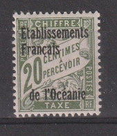 OCEANIE YT TAXE 3 Neuf ** - Timbres-taxe