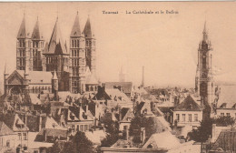 104-Tournai-Doornik  La Cathédrale Et Le Beffroi - Tournai