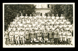 Carte Photo Militaire Soldats Du 403eme Regiment ( Format 9cm X 14cm ) - Regiments