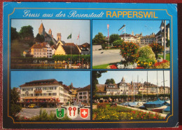 Rapperswil-Jona (SG) - Mehrbildkarte "Gruss Aus Der Rosenstadt Rapperswil" - Rapperswil-Jona