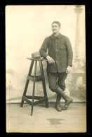 Carte Photo Militaire Soldats Du 5eme Regiment ( Format 9cm X 14cm ) - Regimente