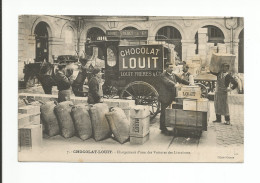 33 - BORDEAUX -  Chocolat Louit  - Chargement Des Caisses - Quai D' Expédition - Artesanal