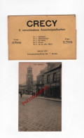 CRECY SUR SERRE-02-5x CARTES Allemandes-GUERRE 14-18-1 WK-MILITARIA- - Autres & Non Classés