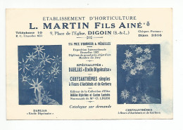 71 - DIGOIN - Etablissement Horticulture  L. Martin - Digoin