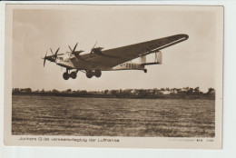 Vintage Rppc KLM Lufthansa Junkers G-38 @ Schiphol Airport - 1919-1938