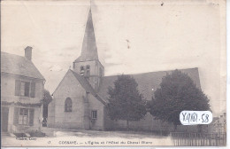 COSSAYE- L EGLISE ET L HOTEL DU CHEVAL BLANC - Sonstige & Ohne Zuordnung