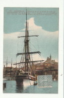 13 . Marseille . Voilier Dans Le Port Et Vue De  ND De La Garde - Oude Haven (Vieux Port), Saint Victor, De Panier