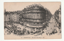 13 . Marseille . Rue De La République . 1919 - Canebière, Centro